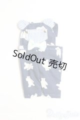 1/12ドール/OF クマ柄サロペット I-25-06-08-3150-TO-ZI