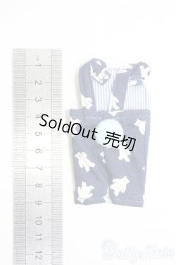 画像2: 1/12ドール/OF クマ柄サロペット I-25-06-08-3150-TO-ZI