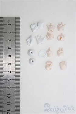 画像2: オビツ11/ハンドパーツまとめて/0 I-25-08-10-028-KD-ZI