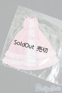 画像1: リカちゃん/OF SPリカ用ドレス　ピンク白水玉 I-25-05-18-2114-TN-ZI