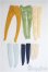 画像2: 1/6ドール(22cm)/ソックス＆タイツ5点セット I-25-01-12-3156-TO-ZI (2)