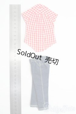 画像2: バービー/OF：チェックシャツ+デニム I-25-05-11-2081-TN-ZI