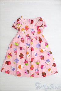 【SALE】50cm/OF ワンピース(カップケーキ) I-25-02-09-2069-TN-ZI