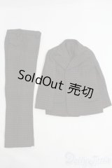 SD13BOY/OF スーツセット(茶ｘ紺) I-25-06-01-3052-TO-ZI