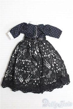 画像2: 【SALE】1/6ドール(22cm)/OF ワンピースセット(ドットxレース) I-24-12-08-2139-TO-ZI