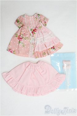 画像1: 22cmドールサイズ/OF ドレスセット I-25-07-27-267-TN-ZI