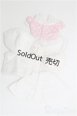 画像2: リカちゃん/OF 衣装セット(ピンクブラウス、スカート+パーカー、ピンクドットスカート) I-25-01-12-2148-TO-ZI
