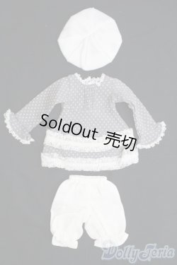 画像1: MSD/OF:ドットドレスセット(グレー) I-25-04-20-2056-TO-ZI