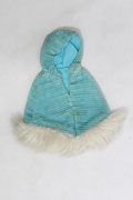 フランシー/ヴィンテージOF：blue cape poncho coat I-24-05-12-2138-TN-ZI