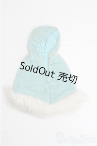 フランシー/ヴィンテージOF：blue cape poncho coat I-25-01-05-2149-TO-ZI