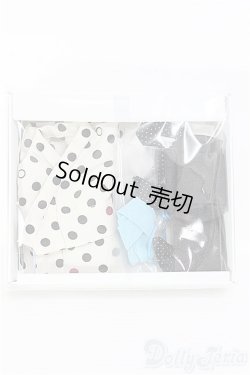 画像1: 杏/着物セット：ドット I-25-06-15-1089-TN-ZI