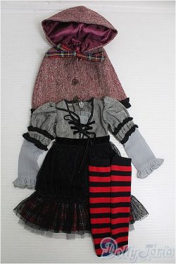 画像1: 【SALE】MSD/リトルレッドドレスセット I-25-01-12-2084-TN-ZI