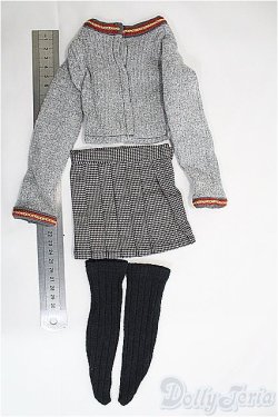 画像2: SD13GIRL/衣装セット：セーター＆プリーツスカート I-25-03-23-2034-TN-ZI