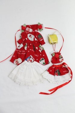 画像1: tiny betsy/衣装セット：クリスマスドレス I-23-10-08-295-TN-ZIA