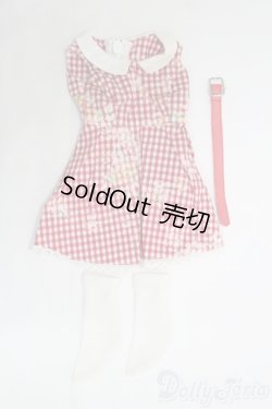 画像1: azone50cm衣装セット：レジメンタルストライプ I-25-06-01-2108-TN-ZI