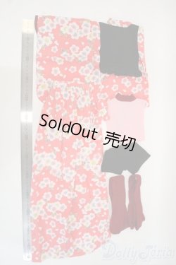 画像2: 50cm~60cmドール用/着物風衣装セット Y-25-12-03-284-TN-ZY