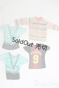 1/6(27cm)ドール/OF トップス4点セット I-25-04-13-2114-TN-ZI