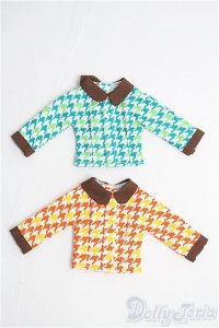22cmドール/OF：ブラウス2点セット I-25-08-10-278-TN-ZI