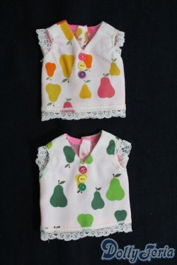 画像1: 1/6ドール/OF ：洋梨ノースリーブ2点セット I-25-05-11-3120-TO-ZI