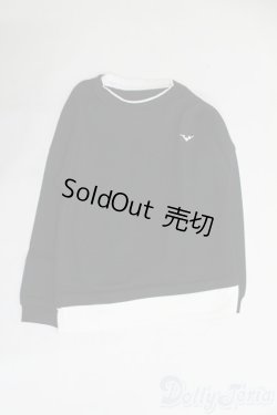画像1: 70cmドール/OF：レイヤード風Tシャツ I-25-06-15-2089-TN-ZI