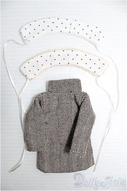 画像2: 【SALE】1/6(22〜24ｃｍ)ドール/OF：コート+ケープバラセット I-24-12-15-2124-TO-ZI