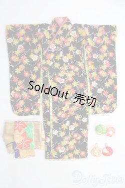 画像1: 30cmドール/OF:ワンピース(千鳥格子) I-25-04-27-3127-TO-ZI