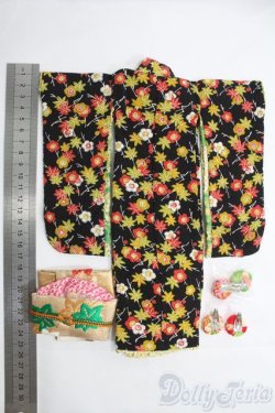 画像2: 30cmドール/OF：ワンピース(千鳥格子) I-25-04-27-3127-TO-ZI