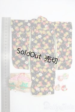 画像2: 30cmドール/OF:ワンピース(千鳥格子) I-25-04-27-3127-TO-ZI