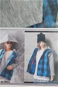 【SALE】六分の一男子図鑑/OF：Flapper様切り替えパーカー I-25-01-12-2163-TO-ZI
