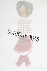 ミディブライス/OF：衣装2点+帽子セット/ファッションドール　衣装 I-25-07-06-3119-TO-ZI