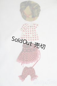 ミディブライス/OF：衣装2点+帽子セット/ファッションドール　衣装 I-25-07-06-3119-TO-ZI