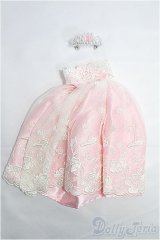 1/6ドール(22cm)/OF：ドレス(ピンク) I-25-02-23-3104-TO-ZI