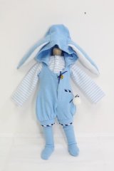 幼SD/OF：Blue Rabbit Jumpsuit I-24-01-14-3094-TO-ZI