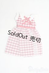 1/6ドール(22cm)/OF ギンガムチェックワンピース I-25-06-15-3103-TO-ZI