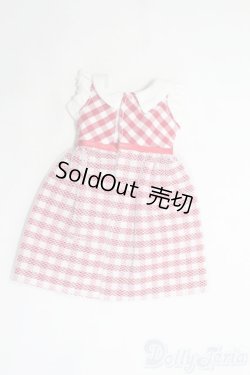 画像2: 1/6ドール(22cm)/OF ギンガムチェックワンピース I-25-06-15-3103-TO-ZI