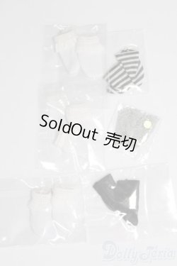 画像1: 1/12ドール/ソックス6点セット I-25-04-27-2137-TO-ZI