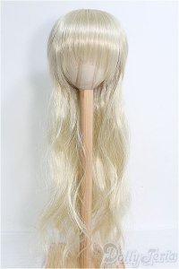 【SALE】8〜9inch/ウィッグ：金髪ロングウェーブ I-25-01-12-2045-KN-ZI
