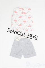 1/6(22cm)ドール/OF フィッシュ柄トップス衣装セット I-25-01-12-2152-TO-ZI