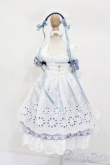 MDD/OF：繻子乙女製夏のさわやかメイド服セット S-25-06-01-109-TN-ZS