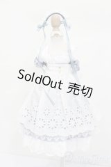 MDD/OF：繻子乙女製夏のさわやかメイド服セット S-25-07-06-820-TN-ZS