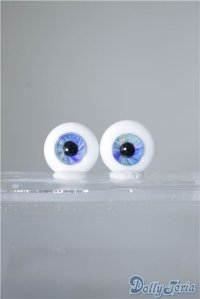 18ｍｍ/queen'smi様製グラスアイ：ブルー U-24-10-15-200-KN-ZU