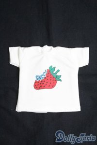 オビツ24サイズ/OF：いちご柄ビッグTシャツ I-25-05-25-3128-TO-ZI