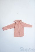 オビツ24サイズ/OF：前あきストライプ柄シャツ Y-25-05-28-209-YD-ZY