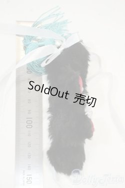 画像2: SD/OF：ねこみみヘッドドレス・タッセル・黒 Y-25-12-03-278-TO-ZY