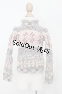 50cmドール/OF:タートルニット S-25-11-02-349-KD-ZS