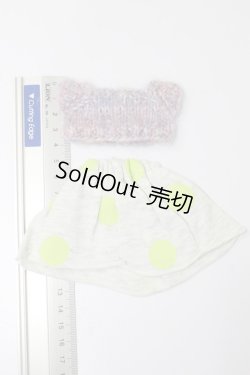 画像2: ジェニーちゃんサイズ/OF：ディーラー製ニットtops&水玉スカート S-25-09-28-352-YB-ZS