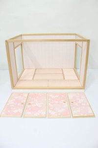 1/12サイズ和室ドールハウス 桜からー S-25-05-11-422-YB-ZS