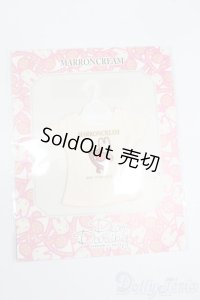 ネオブライス/OF：マロンクリームTシャツ S-25-05-04-139-TN-ZS