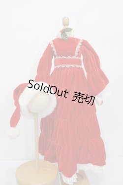 画像1: SD13Girl/OF:サンタ衣装セット S-25-11-02-456-GN-ZS