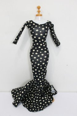 画像1: Barbie/OF:マーメイドワンピース(水玉模様) S-25-05-11-490-GN-ZS